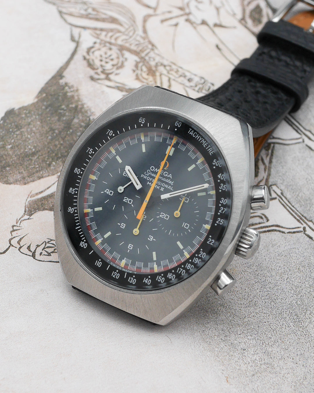 1970s Omega Speedmaster Professional Mark II 145.014 Racing Dial