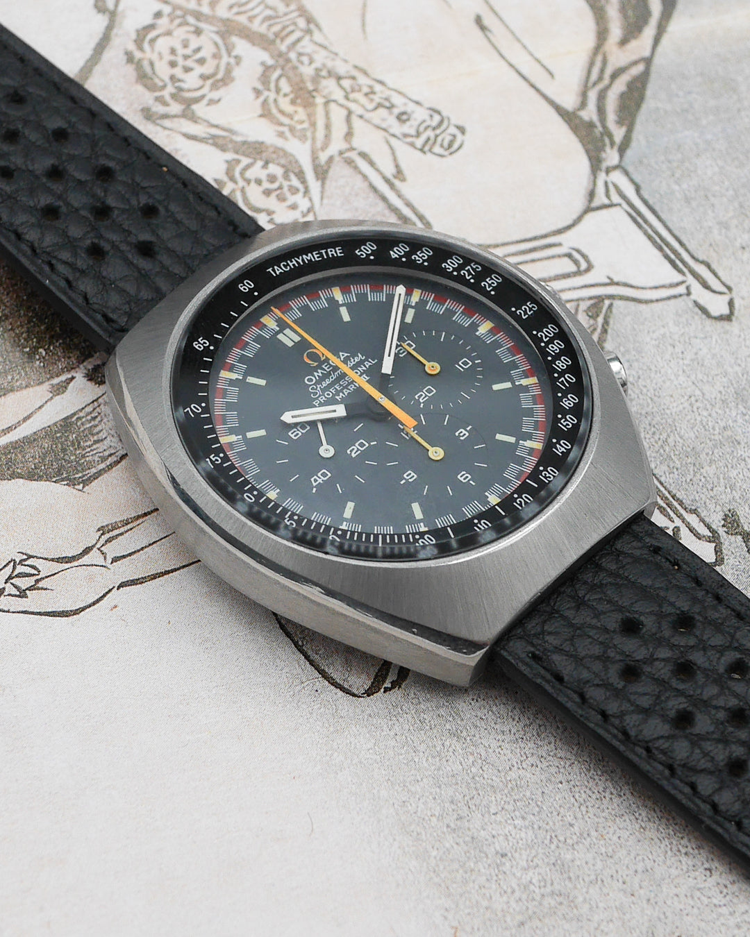 1970s Omega Speedmaster Professional Mark II 145.014 Racing Dial