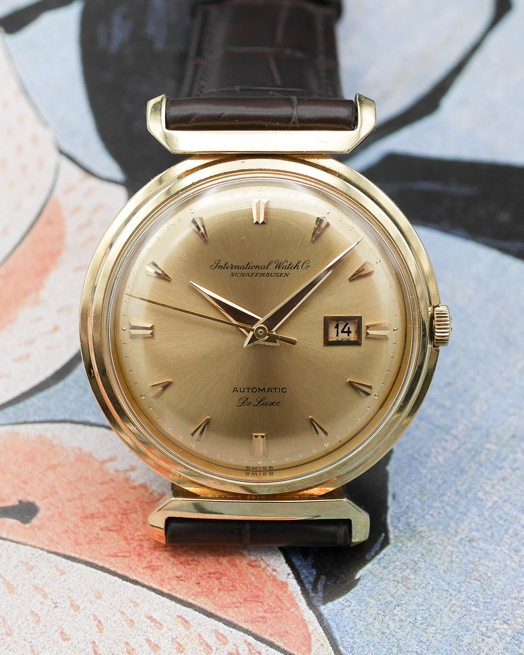 1950s IWC De Luxe "Flying Lugs"