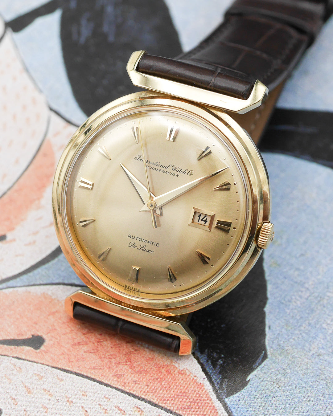 1950s IWC De Luxe "Flying Lugs"