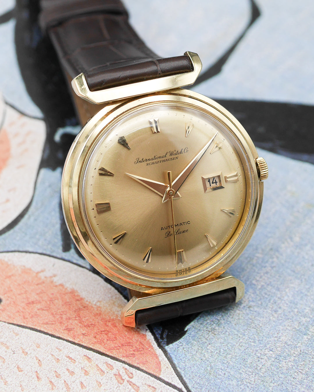 1950s IWC De Luxe "Flying Lugs"