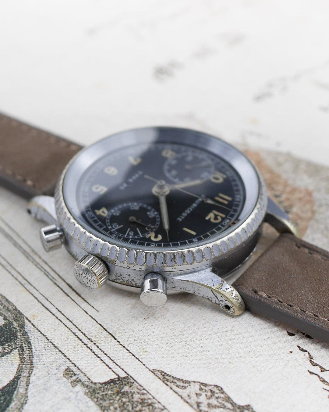 1954 Auricoste Chronographe Type XX flyback