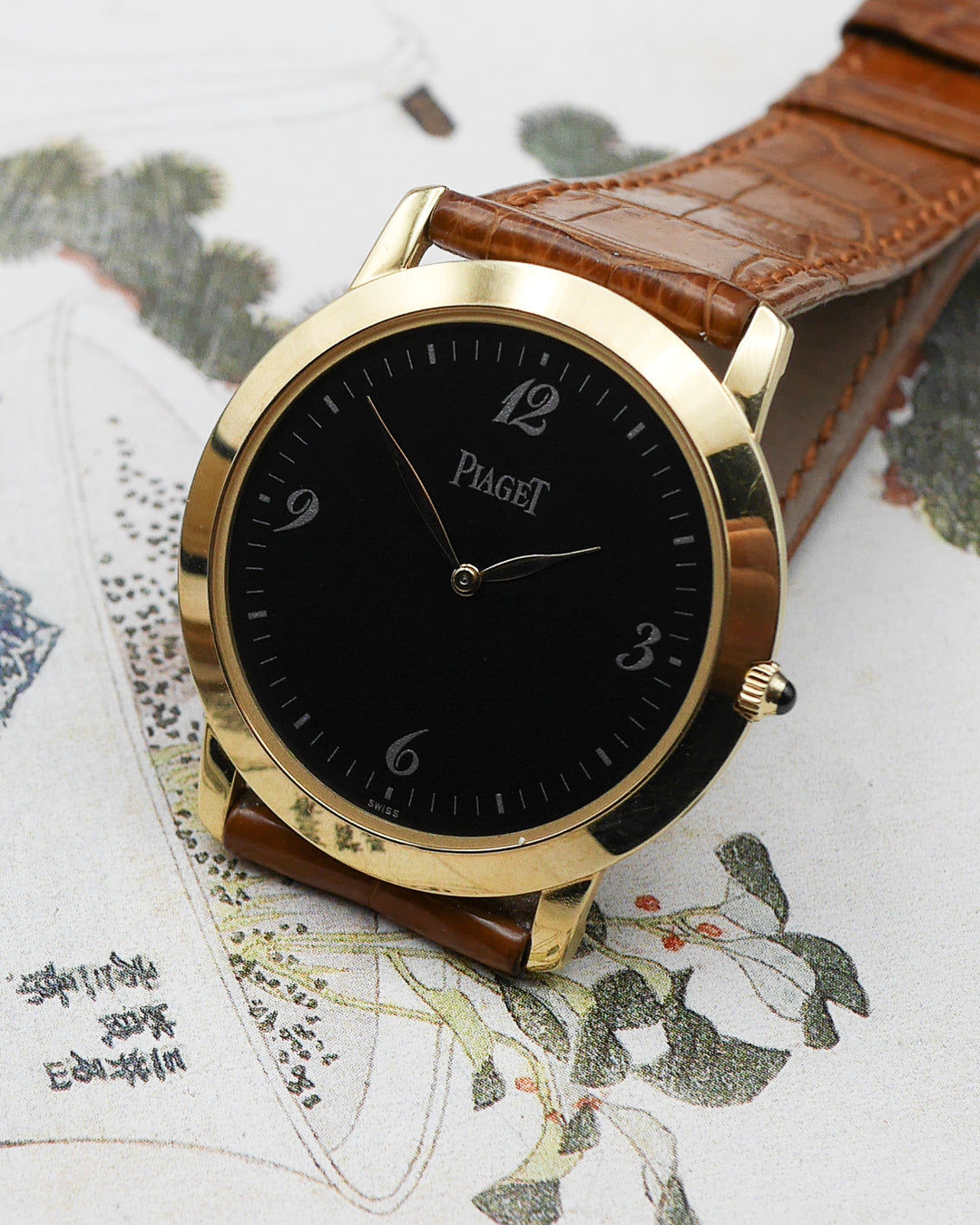 2000s Piaget Altiplano black Breguet dial - Full Set