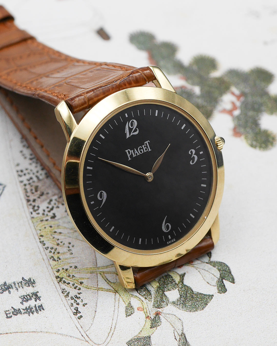 2000s Piaget Altiplano black Breguet dial - Full Set