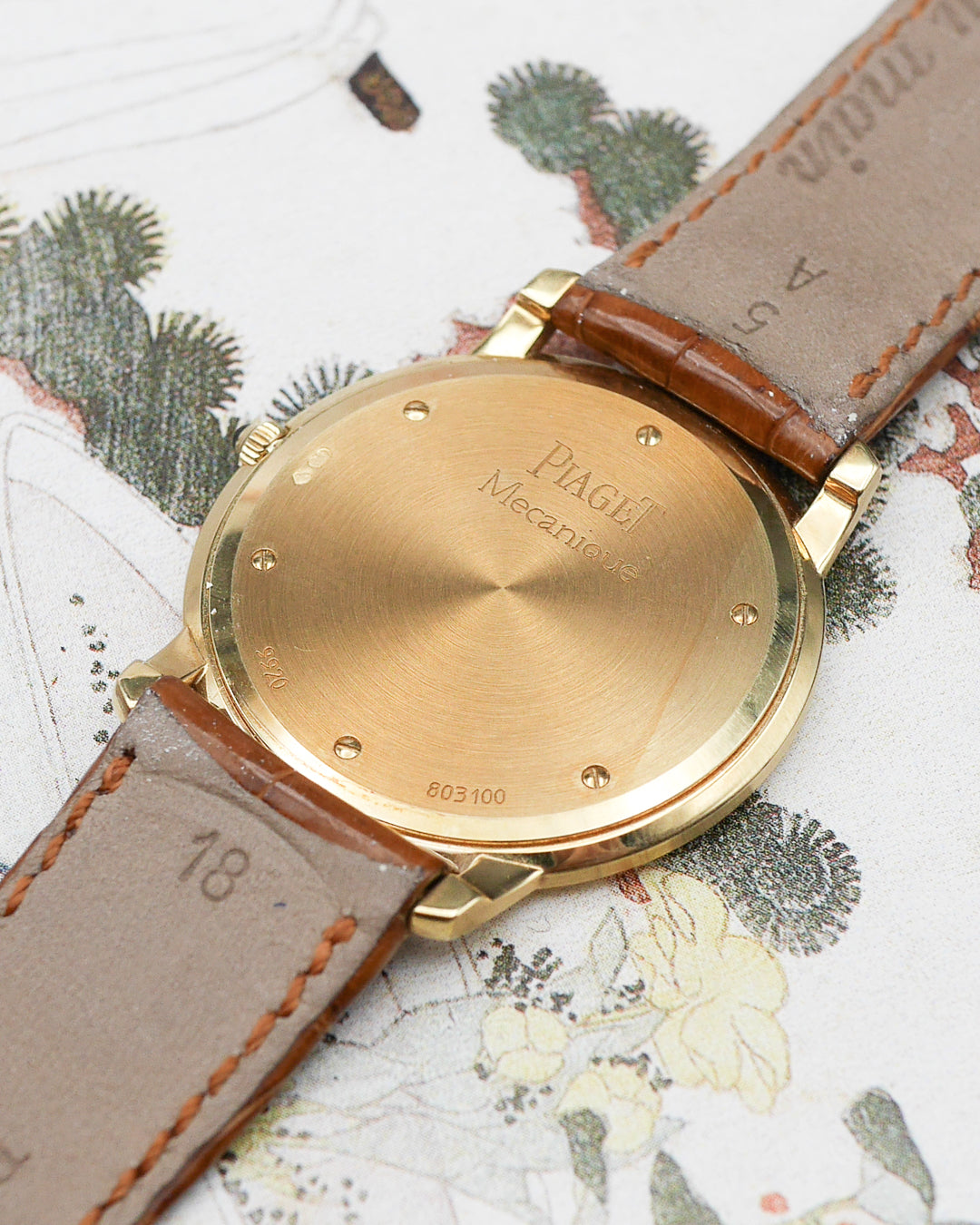 2000s Piaget Altiplano black Breguet dial - Full Set
