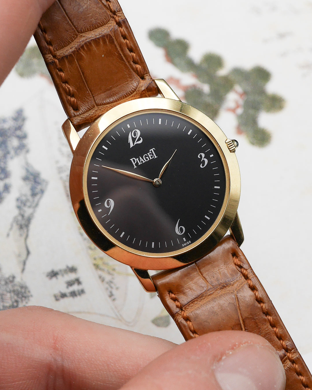 2000s Piaget Altiplano black Breguet dial - Full Set