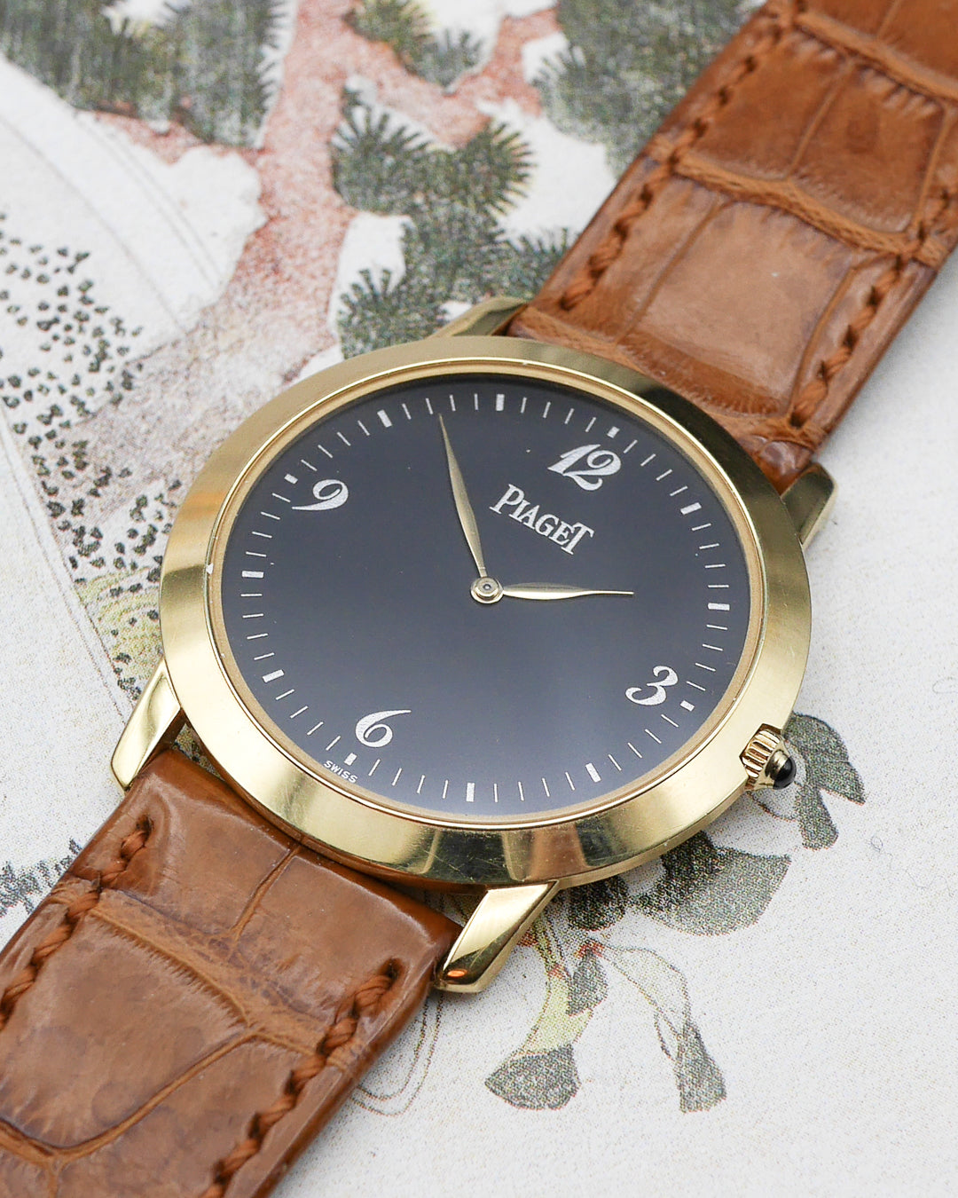 2000s Piaget Altiplano black Breguet dial - Full Set