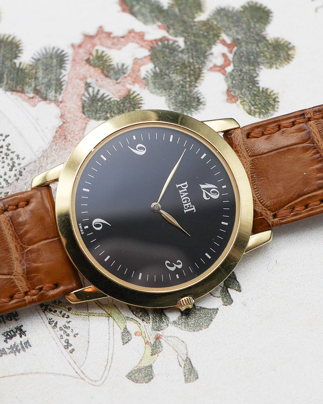 2000s Piaget Altiplano black Breguet dial - Full Set
