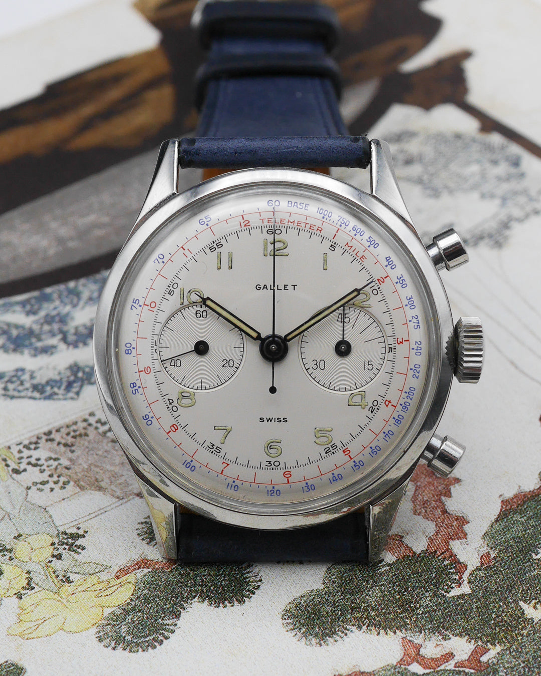1950s Gallet Chronograph with Excelsior Park movement