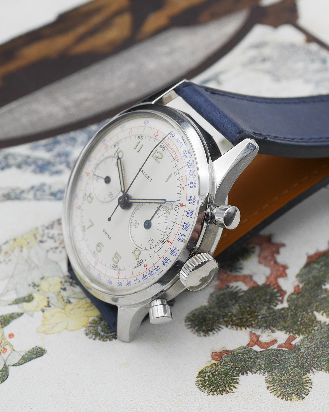 1950s Gallet Chronograph with Excelsior Park movement