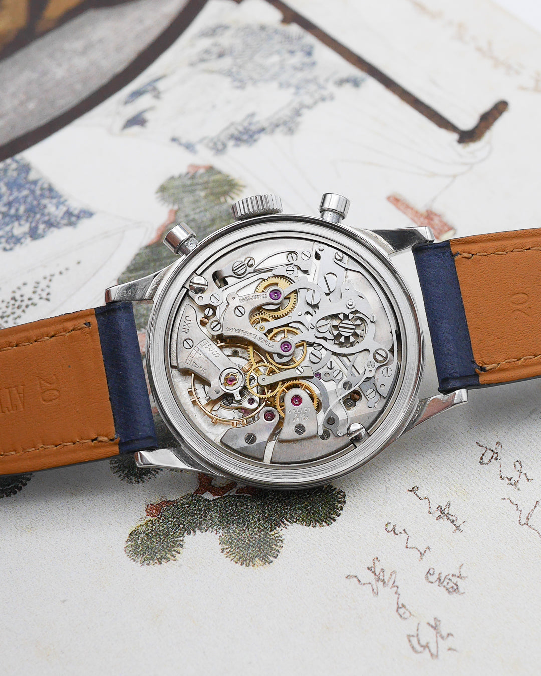 1950s Gallet Chronograph with Excelsior Park movement