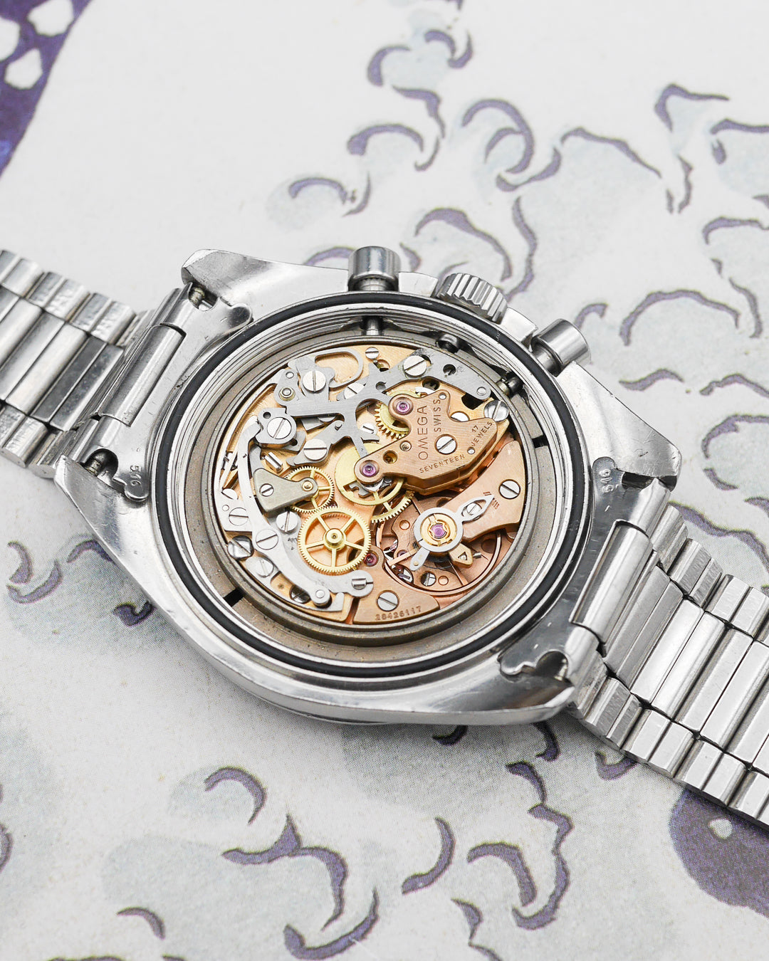1969 Omega Speedmaster 145-022 tropical brown dial