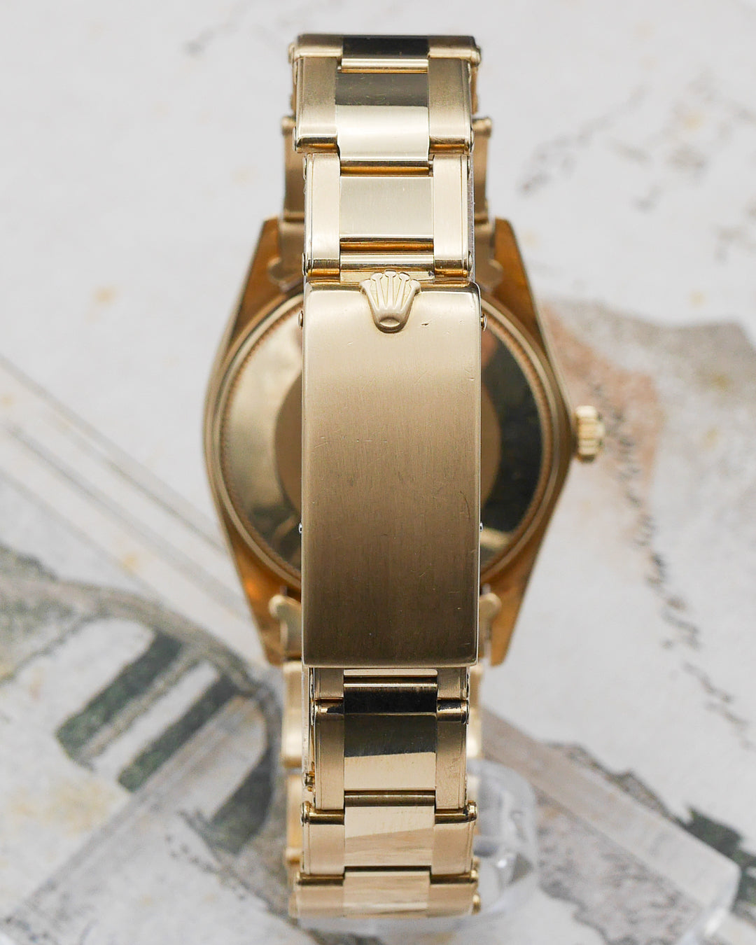 1969 Rolex Oyster Date 1500 in 18kt Black Crown