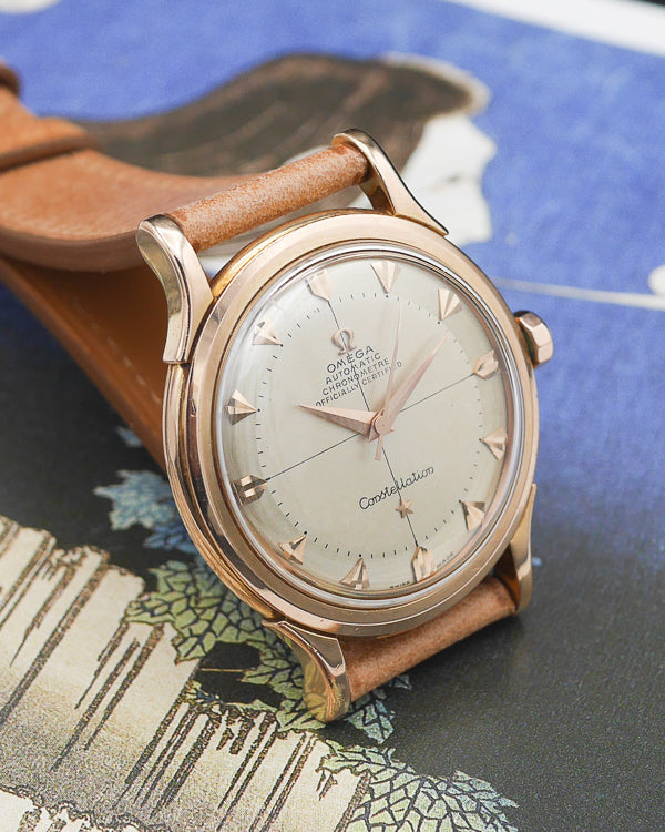 1961 Omega Constellation ref. 14393/4 SC 61 in 18k Rose gold
