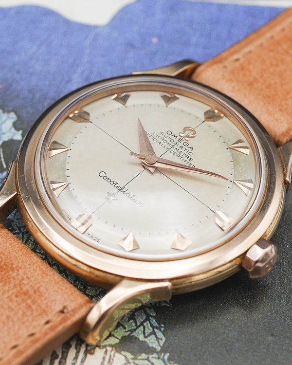 1961 Omega Constellation ref. 14393/4 SC 61 in 18k Rose gold