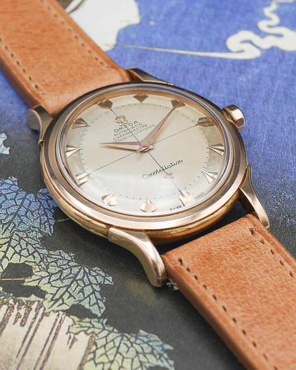 1961 Omega Constellation ref. 14393/4 SC 61 in 18k Rose gold