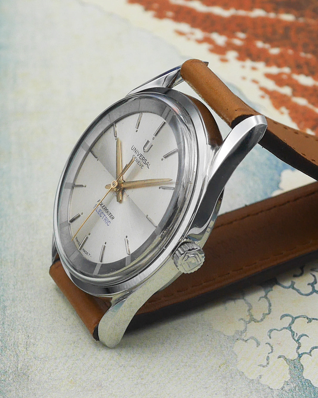 1960s Universal Geneve Polerouter Electric ref.860100/01