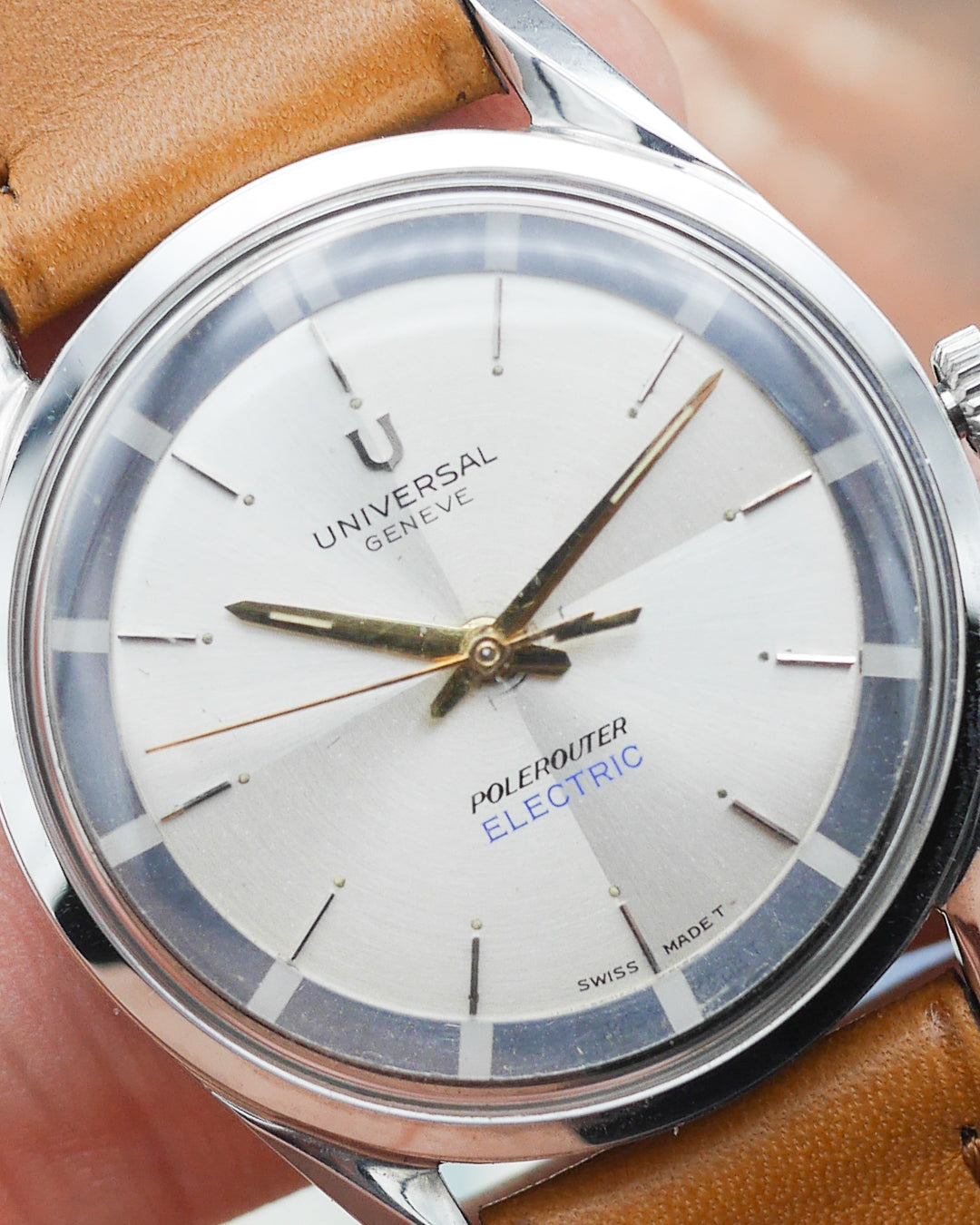 1960s Universal Geneve Polerouter Electric ref.860100/01