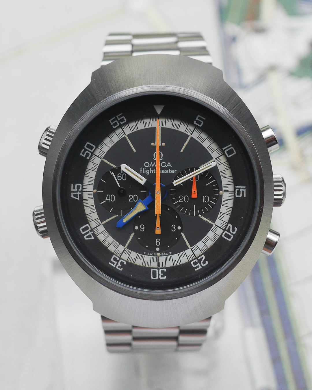 1977 Omega Flightmaster ref.145.026 with its original 1162 bracelet