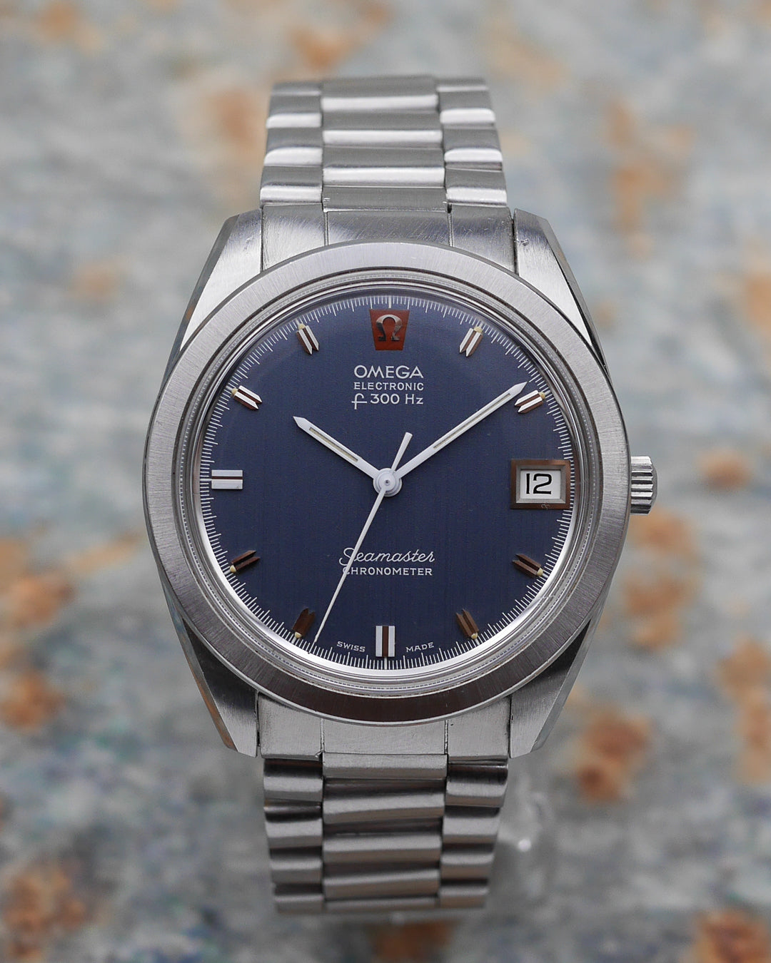 1970s Omega Seamaster 198.001 Electronic F300Hz with 1125 bracelet