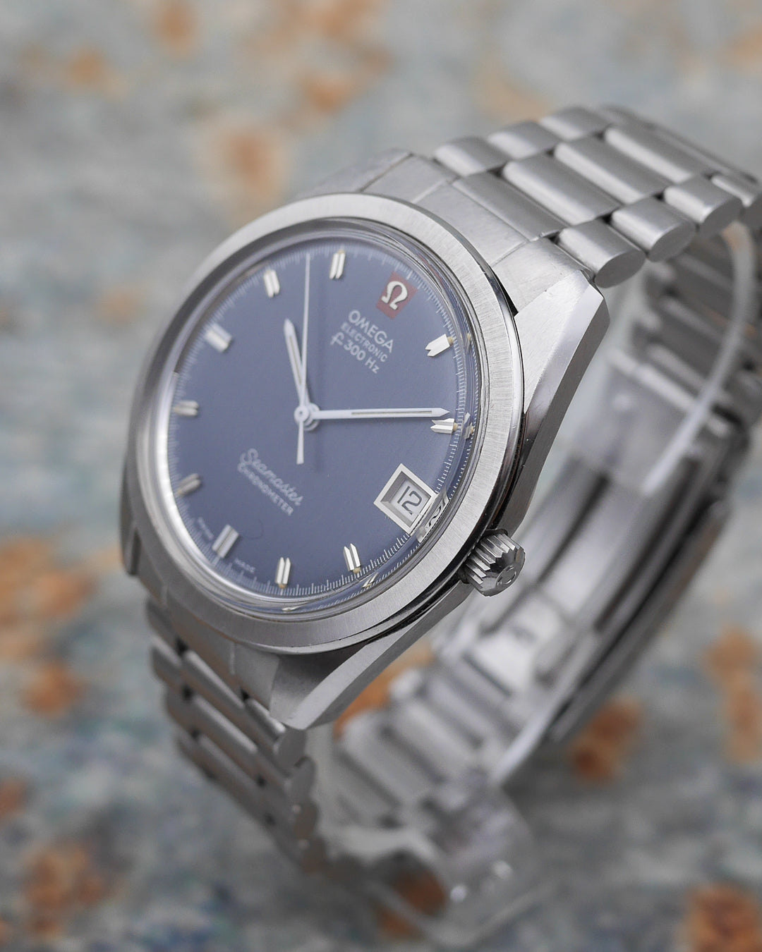 1970s Omega Seamaster 198.001 Electronic F300Hz with 1125 bracelet