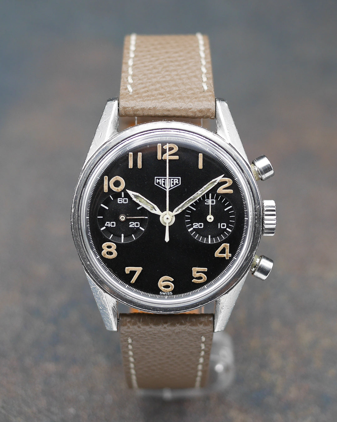 1960s Heuer Carrera ref. 7753 "Belgian Air Force"