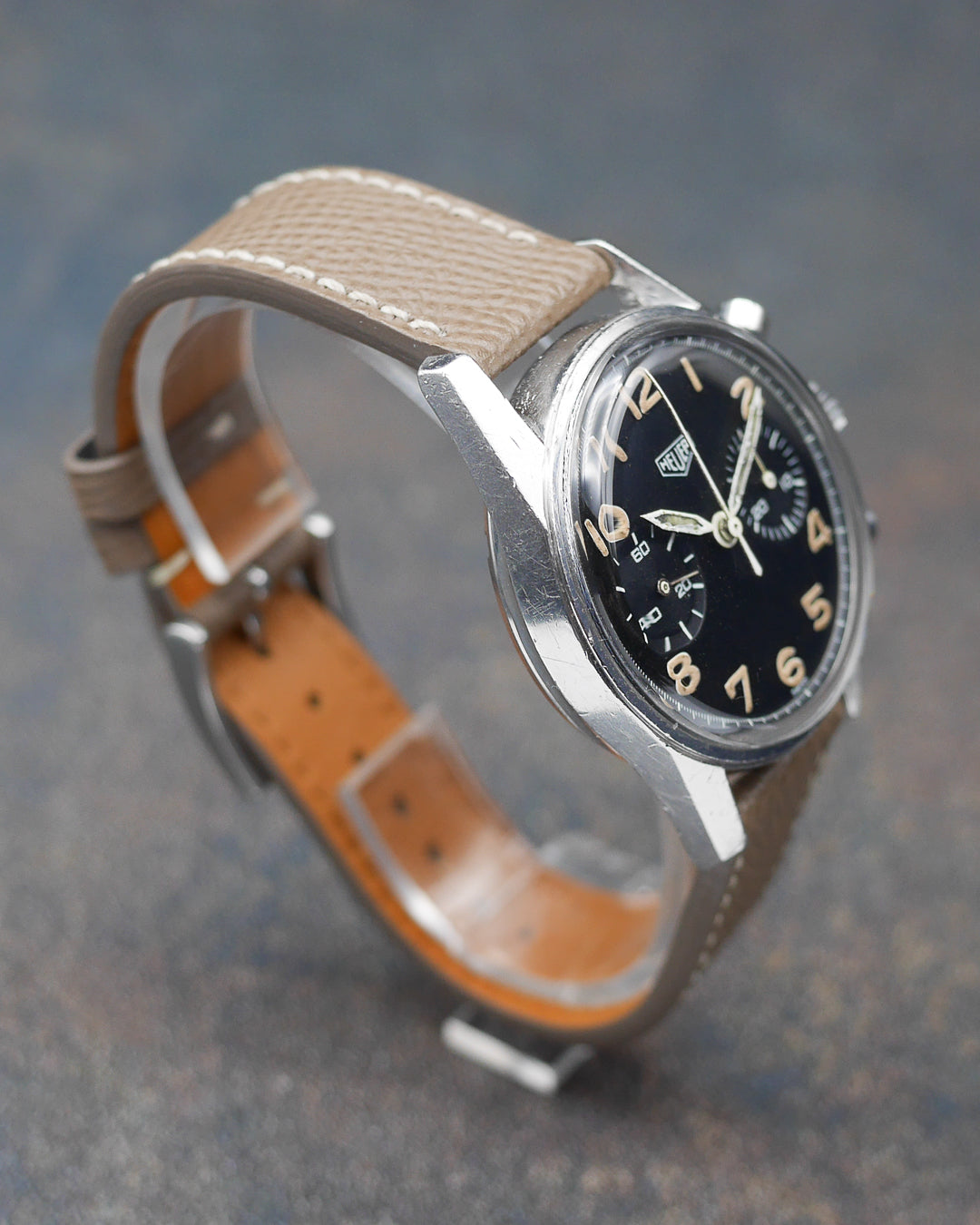1960s Heuer Carrera ref. 7753 "Belgian Air Force"