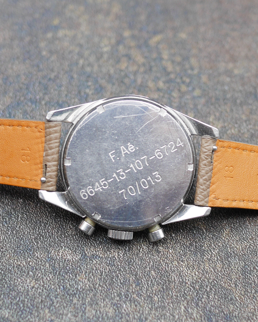 1960s Heuer Carrera ref. 7753 "Belgian Air Force"