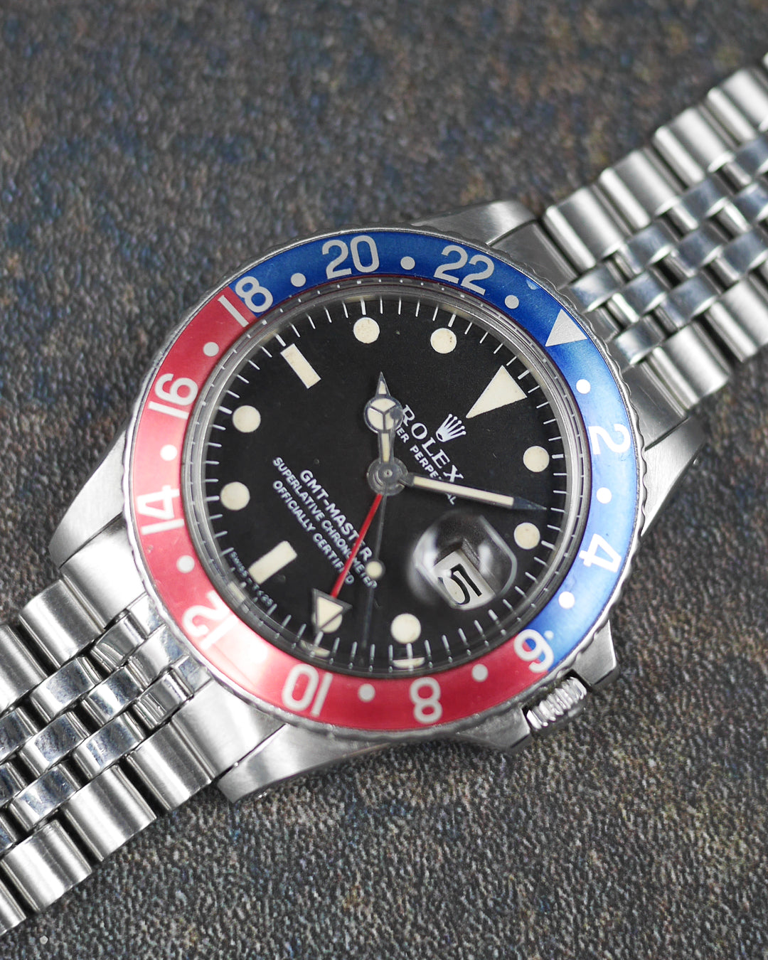 1969 Rolex GMT-Master ref. 1675 MK1 "Long E" with box and papers