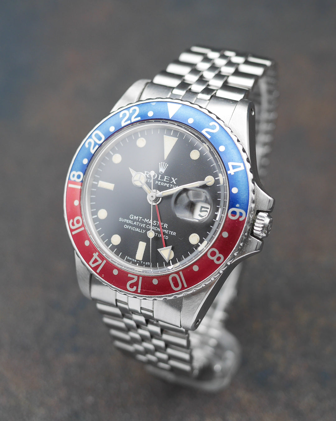 1969 Rolex GMT-Master ref. 1675 MK1 "Long E" with box and papers