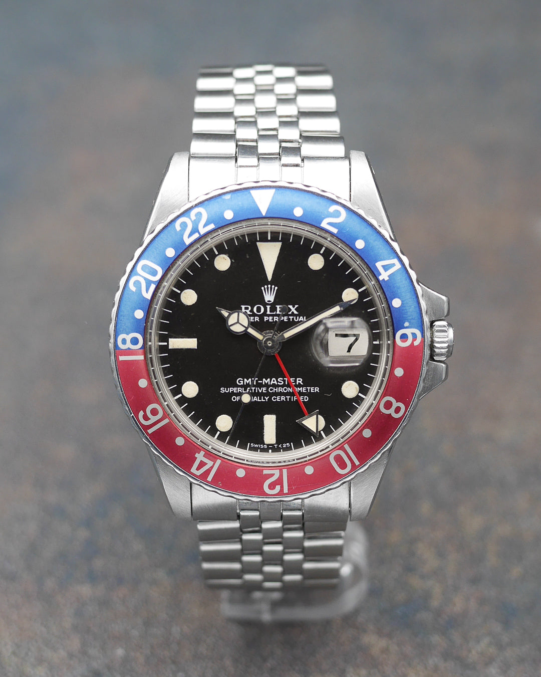 1969 Rolex GMT-Master ref. 1675 MK1 "Long E" with box and papers