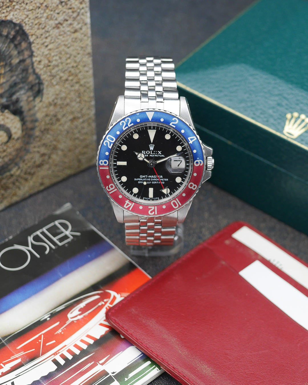 1969 Rolex GMT-Master ref. 1675 MK1 "Long E" with box and papers