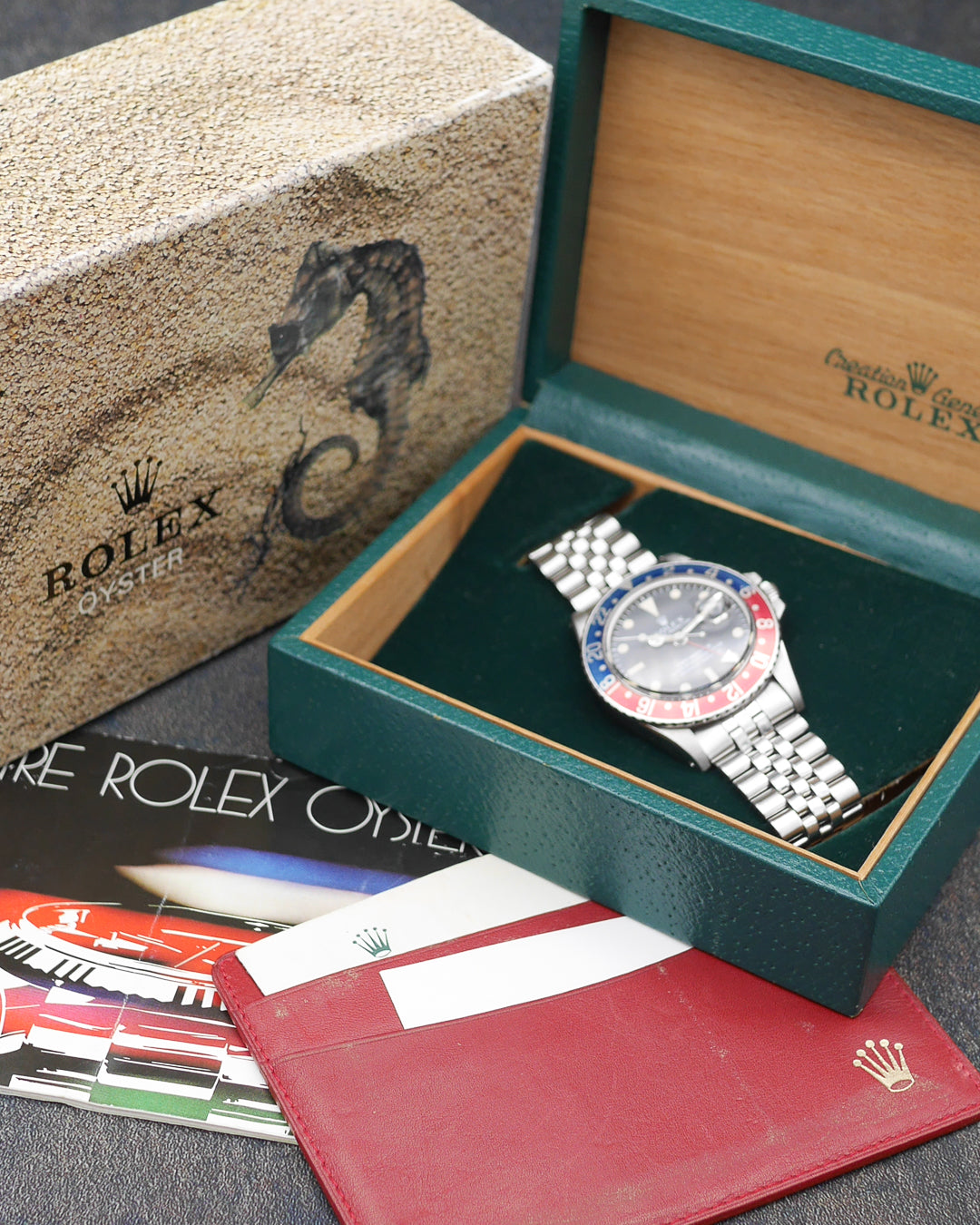 1969 Rolex GMT-Master ref. 1675 MK1 "Long E" with box and papers