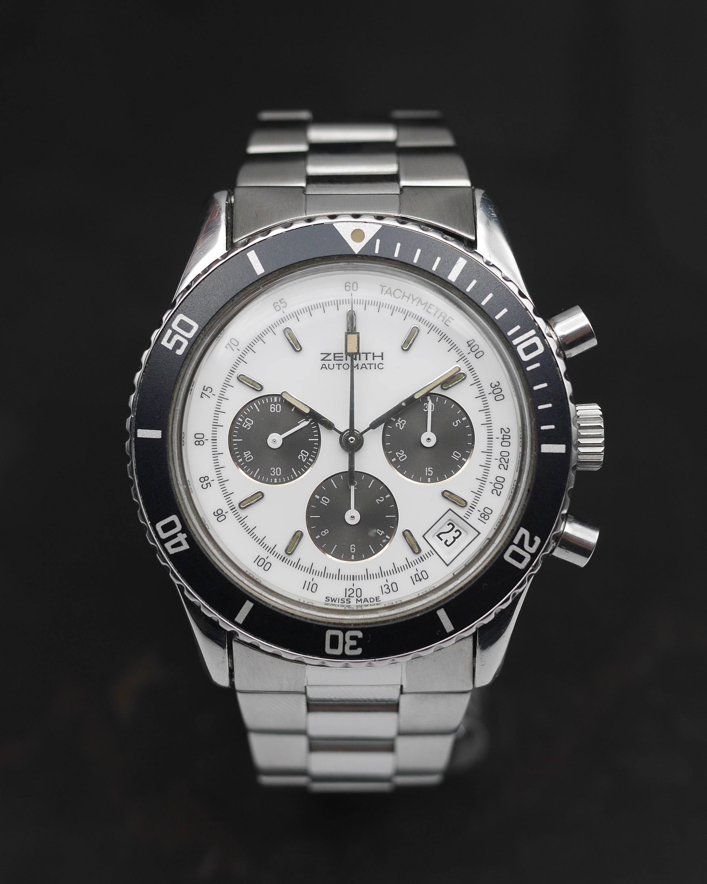 1988 Zenith El Primero de Luca ref.01.0040.400 with original box