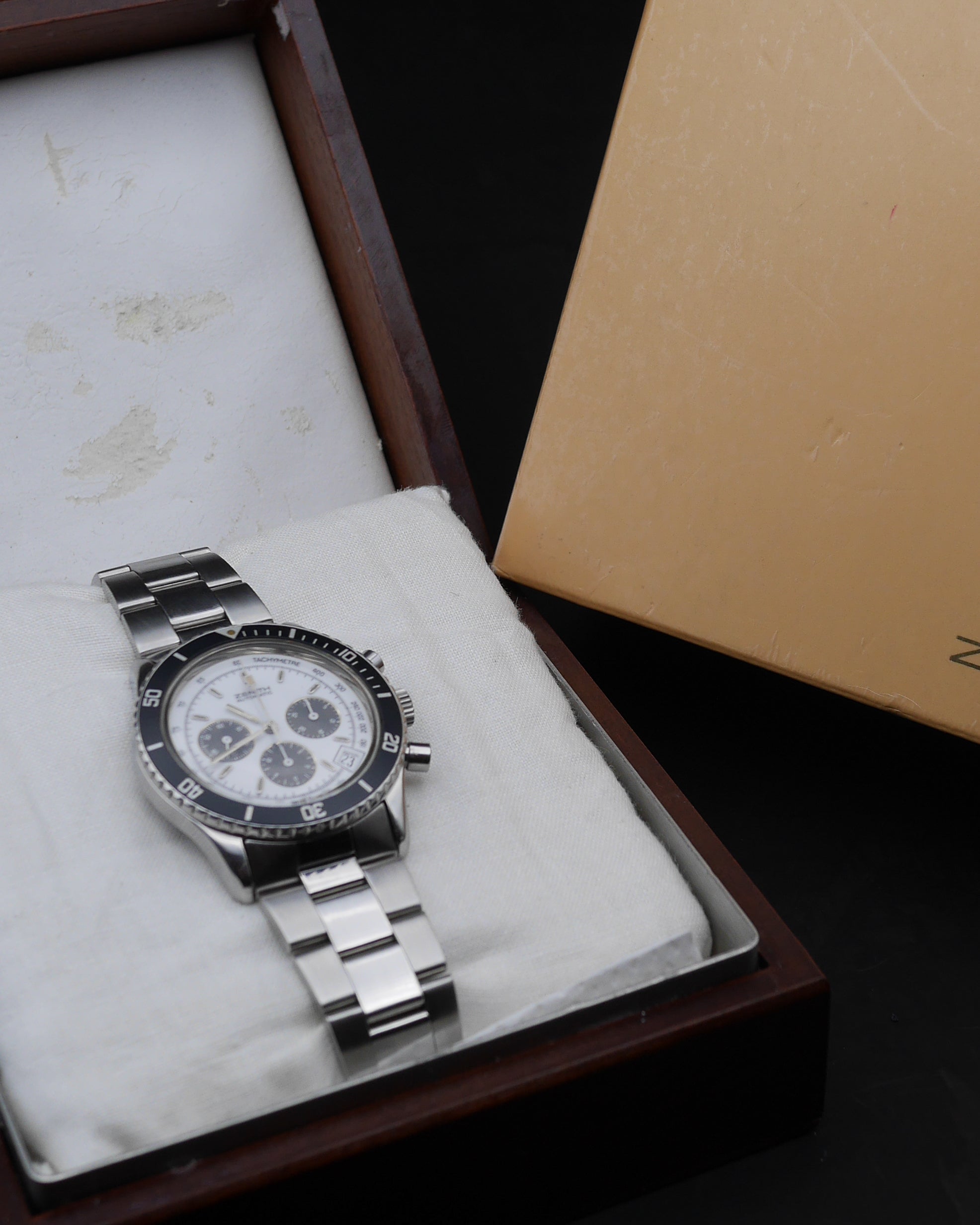 1988 Zenith El Primero de Luca ref.01.0040.400 with original box