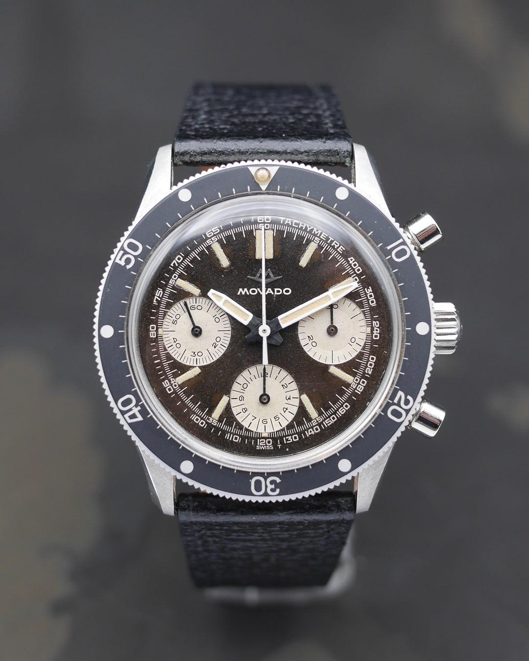 1960s Movado Super Sub Sea chronograph