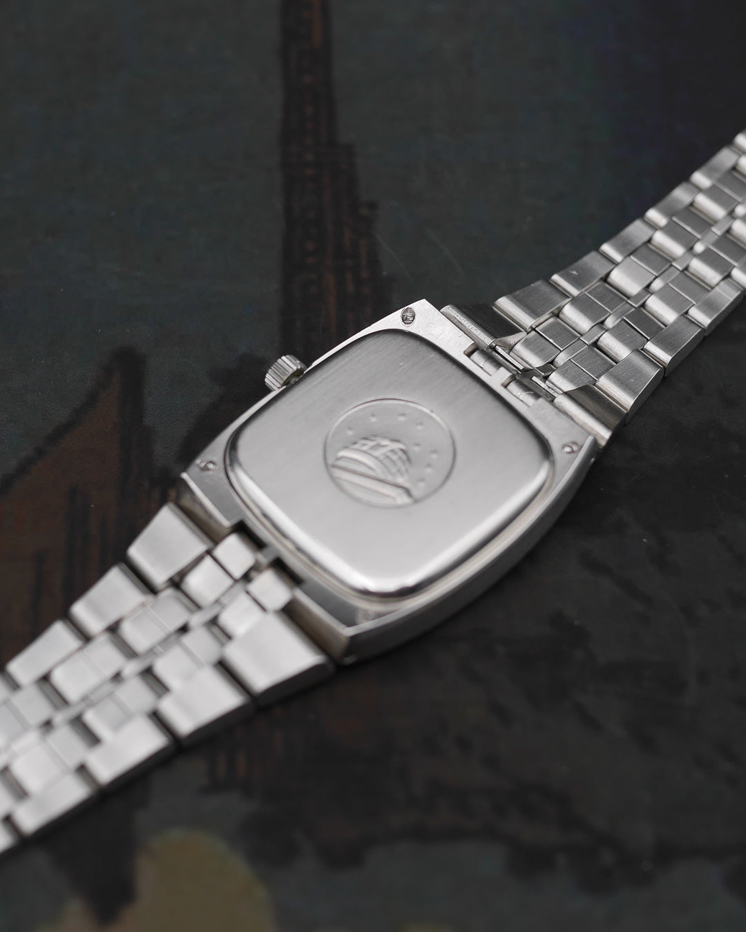 1970s Omega Constellation TV Case ref. 168.047 in Stainless Steel