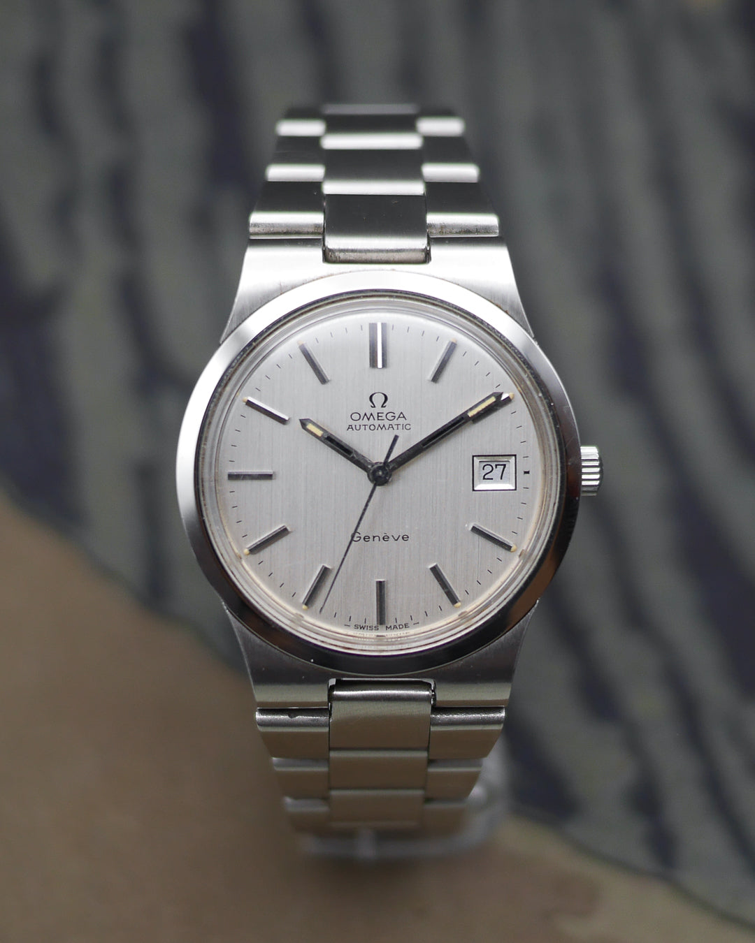1973 Omega Geneve ref. 166.0173 with its 1181/215 bracelet