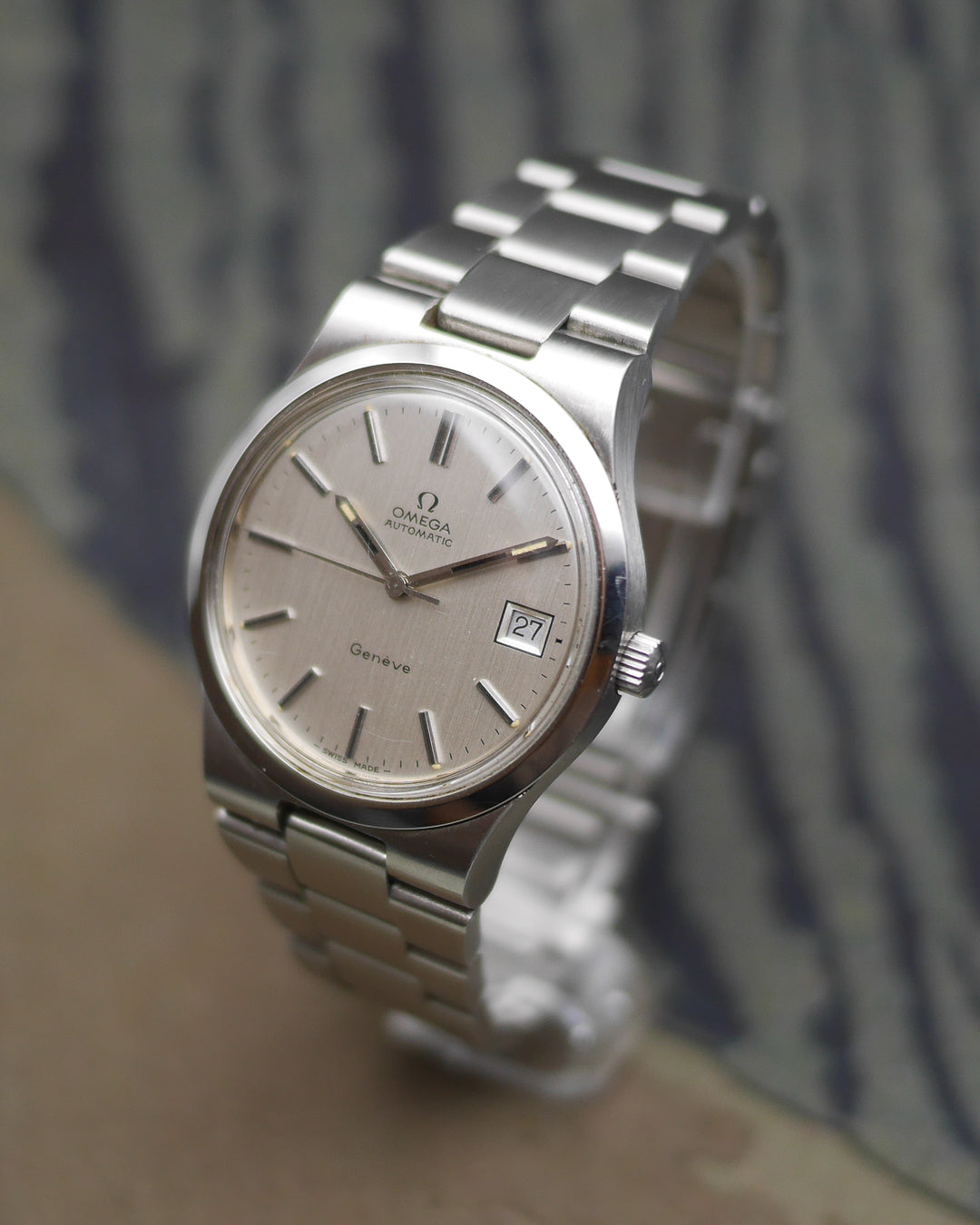 1973 Omega Geneve ref. 166.0173 with its 1181/215 bracelet