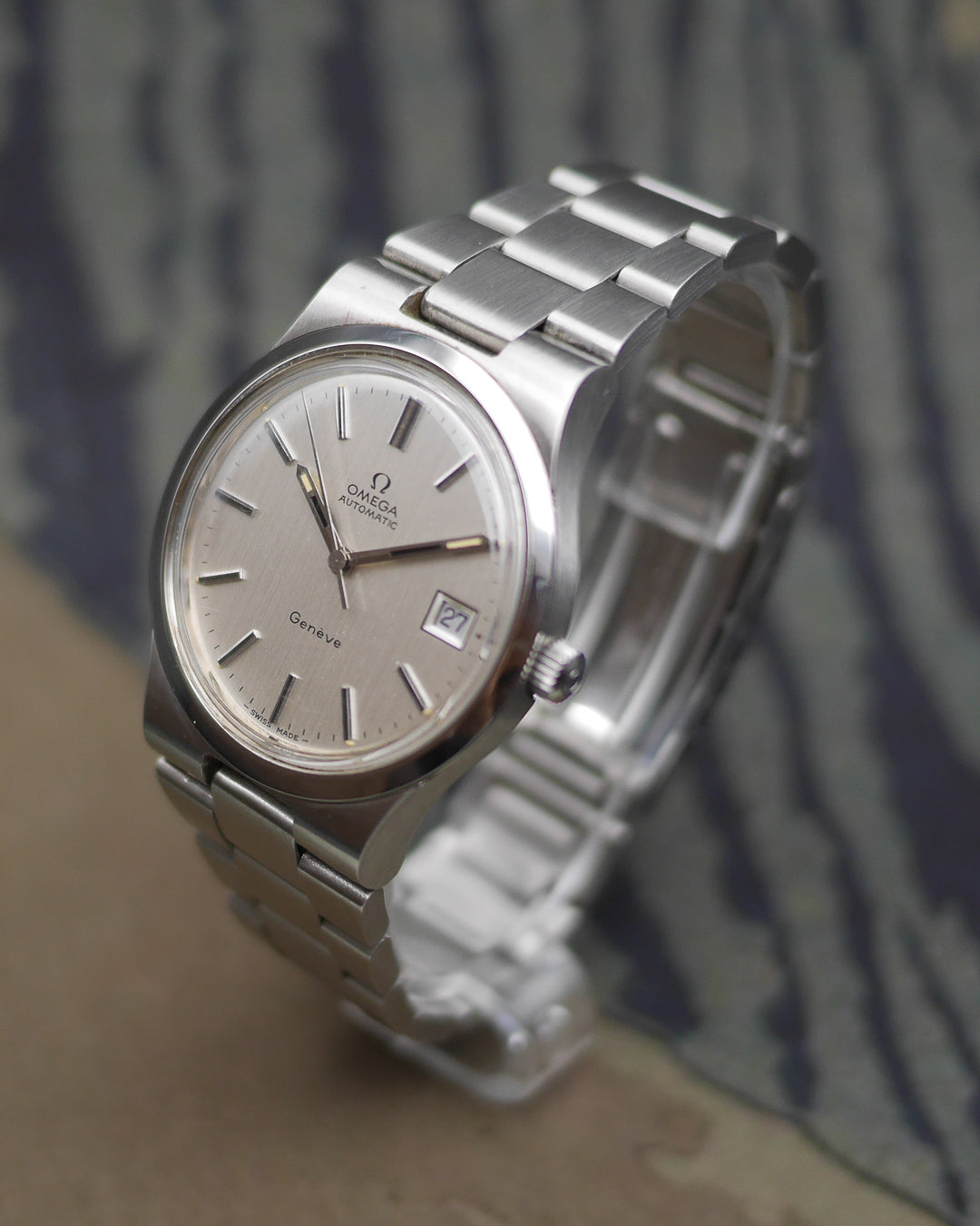 1973 Omega Geneve ref. 166.0173 with its 1181/215 bracelet