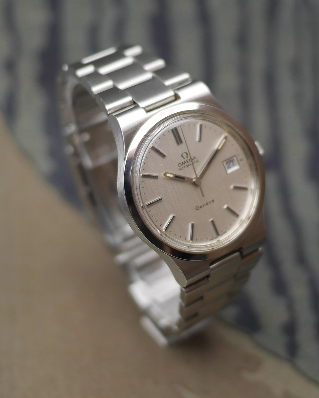 1973 Omega Geneve ref. 166.0173 with its 1181/215 bracelet