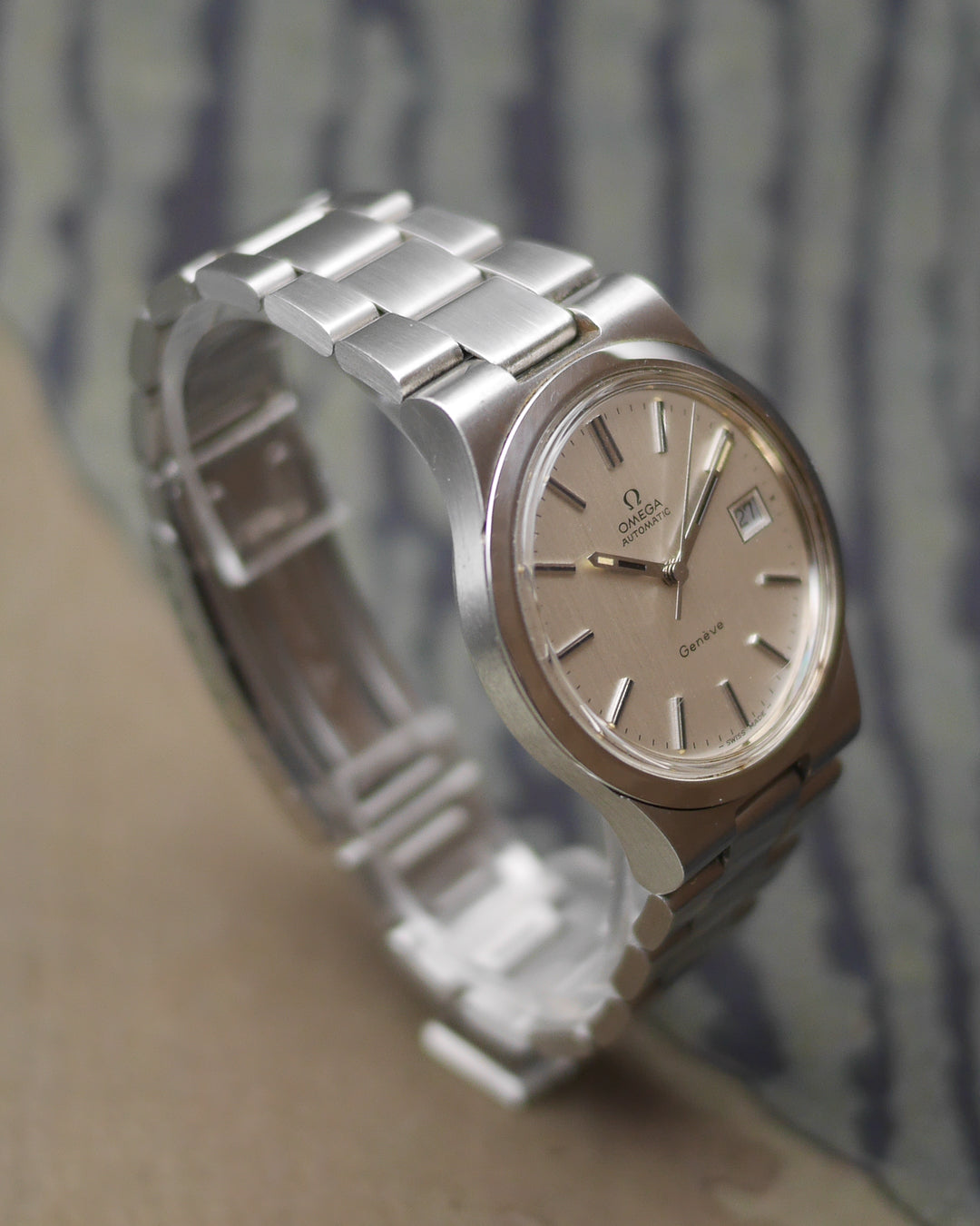 1973 Omega Geneve ref. 166.0173 with its 1181/215 bracelet