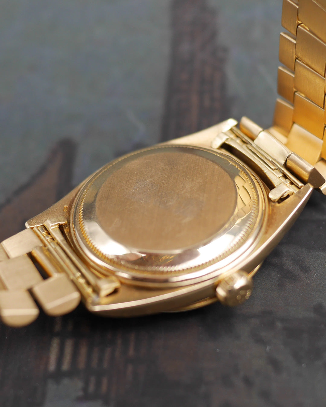 1959 Rolex Day-Date ref. 6611 with rare big logo bracelet