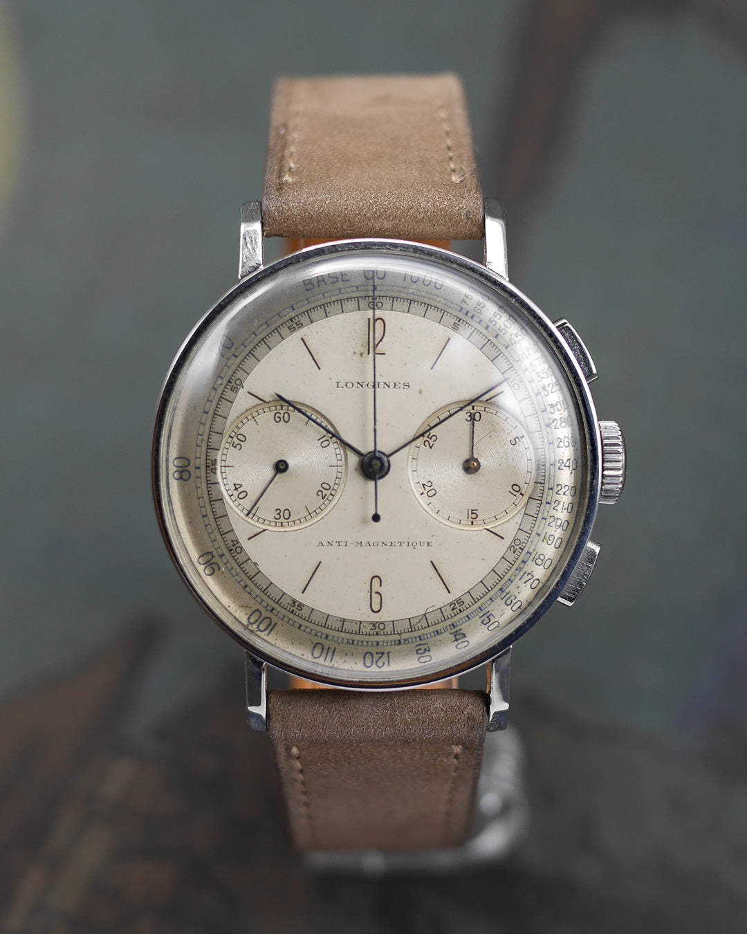 1942 Longines 13ZN Chronograph ref. 4994 with its archive extract