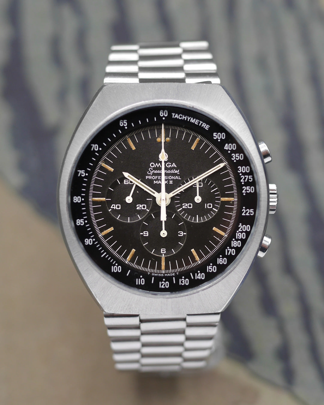 1970s Omega Speedmaster Professional Mark II 145.014 Tropical dial
