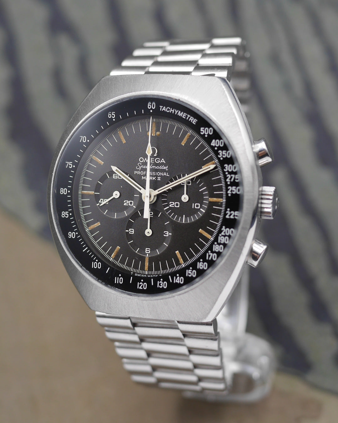 1970s Omega Speedmaster Professional Mark II 145.014 Tropical dial