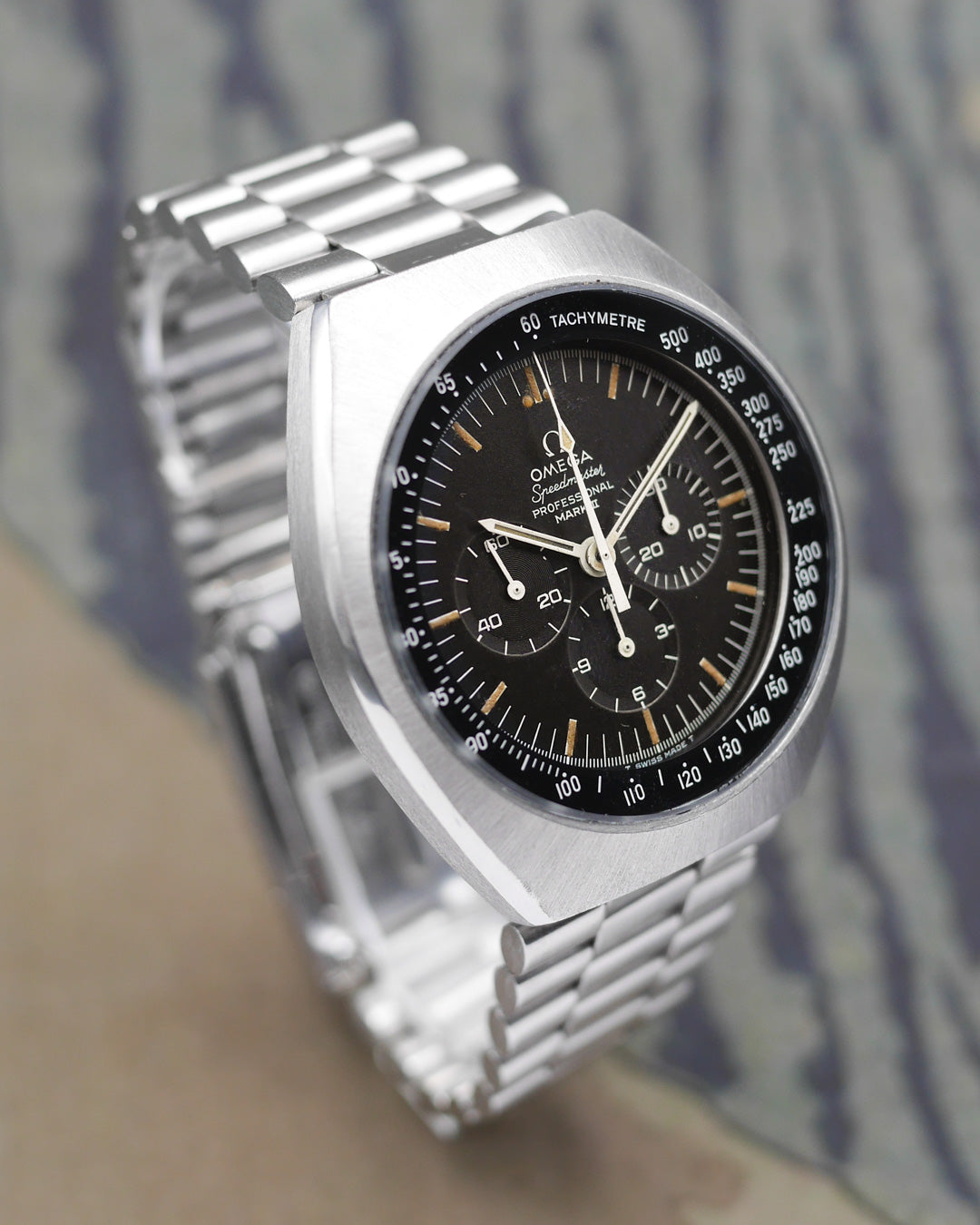 1970s Omega Speedmaster Professional Mark II 145.014 Tropical dial