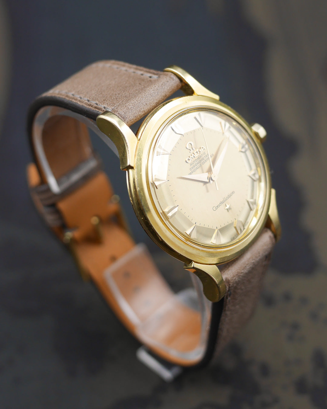 1956 Omega Constellation de Luxe ref. 2853 in 18kt yellow gold