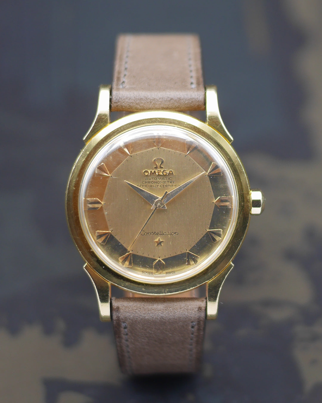 1956 Omega Constellation de Luxe ref. 2853 in 18kt yellow gold