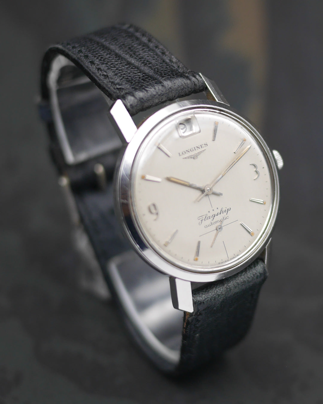 1960s Longines Flagship calendar ref. 3106 with small second